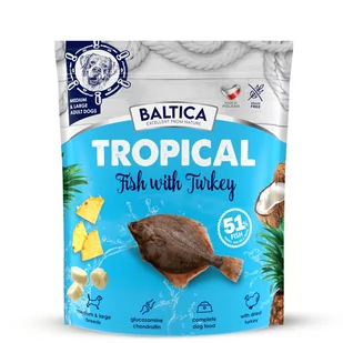 Baltica Tropical Fish With Turkey Ml 1Kg - Sucha karma dla psów - miniaturka - grafika 1
