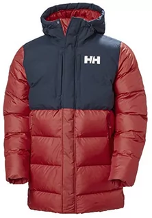 Kurtki męskie - Helly Hansen Helly-Hansen Męska kurtka Active Puffy długa kurtka niebieski grantowy S 53522 - grafika 1