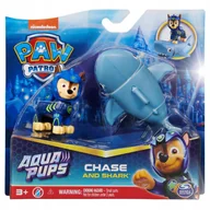 Figurki dla dzieci - Chase z rekinem figurka Aqua Pups Paw Patrol Psi Patrol dla dziecka - miniaturka - grafika 1