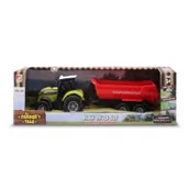 Samochody i pojazdy dla dzieci - Mini farma Traktor z przyczepą - miniaturka - grafika 1