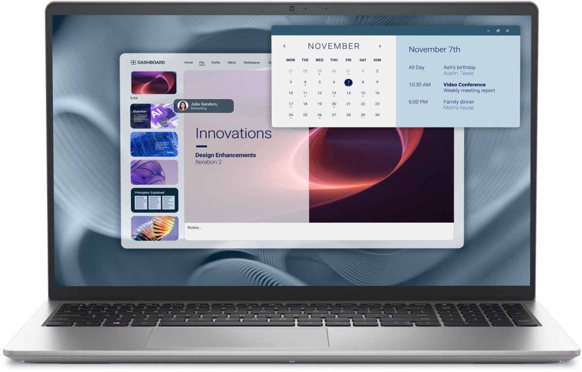 Dell Pro 15 Essential PV15250 Platinum Silver 15.6