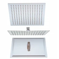 Deszczownice - Deszczownica prysznicowa Estiva SLIM QUADRO 30 cm kwadratowa srebrna - miniaturka - grafika 1