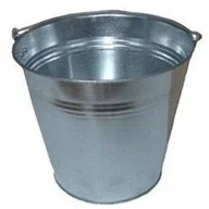 Wiadra i kastry budowlane - Besttool WIADRO Z BLACHY OCYNKOWANEJ 5L 667005 - miniaturka - grafika 1