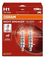 Żarówki samochodowe - ŻARÓWKA NIGHT BREAKER SILVER H1 12V/55W P14,5S +100% 2SZT. - miniaturka - grafika 1