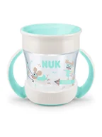 Butelki dla niemowląt - NUK Kubek "Mini Magic Cup" w kolorze miętowym do nauki picia - 160 ml - miniaturka - grafika 1