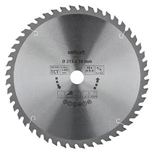 WOLFCRAFT tarcza tnąca do drewna - seria pomarańczowa, Średnica (mm): 315, Sz (6684000) - Tarcze do pił - miniaturka - grafika 1