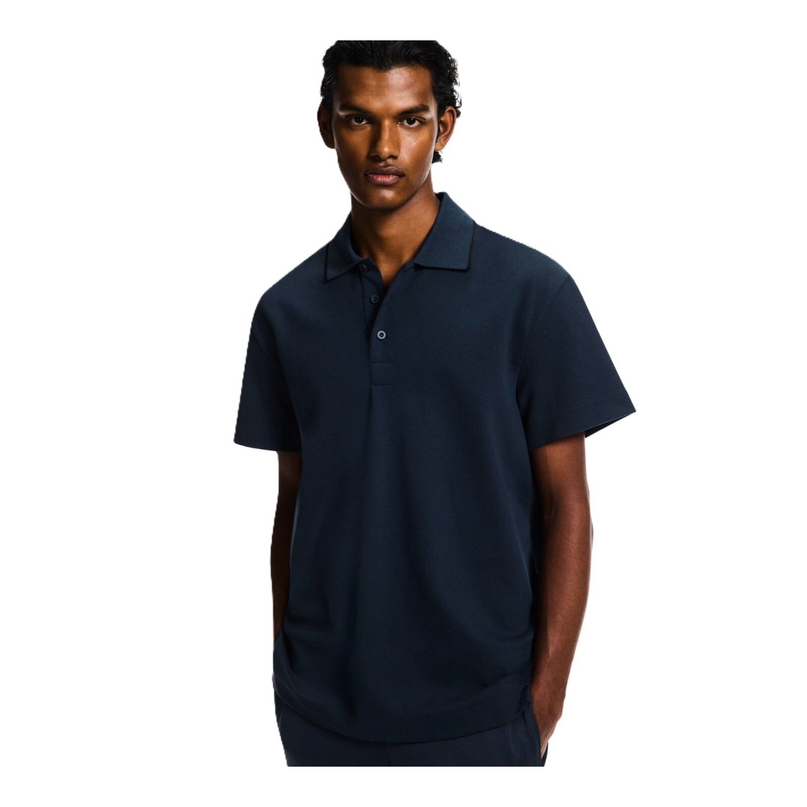 Koszulka męska On Courtside Polo Midnight/Black M