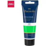 Przybory szkolne - Farba akrylowa FINENOLO 75ml zielona EC75-GN DELI - miniaturka - grafika 1