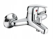 Baterie wannowe i prysznicowe - Bateria Wannowa Ścienna Chrom Daisy - miniaturka - grafika 1