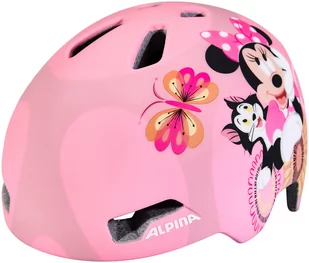 Alpina Hackney Disney Kask Dzieci, Minnie Mouse 47-51cm 2020 Kaski dla dzieci A9745 1 50 - Kaski rowerowe - miniaturka - grafika 1