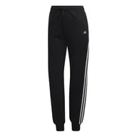 Dresy damskie - Spodnie dresowe damskie adidas FUTURE ICONS 3-STRIPES czarne H57311-S - miniaturka - grafika 1