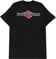 Koszulki męskie - t-shirt INDEPENDENT MOJOCHROME HEAVYWEIGHT T-SHIRT BLACK - miniaturka - grafika 1