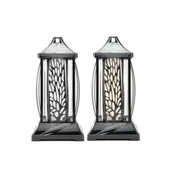 Lampiony i znicze - Znicz szklany Lampion ażur GRM 29,5 cm mix - miniaturka - grafika 1