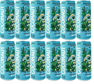 12x Woda kokosowa COCONAUT gazowana 320 ml - Woda - miniaturka - grafika 1