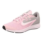 Buty dla dziewczynek - Nike Unisex Downshifter 9 (Gs) buty do biegania w terenie, Wielokolorowa różowa pianka biała metaliczna Silver 601, 35.5 eu - miniaturka - grafika 1