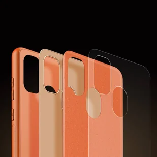 Dux Ducis Yolo eleganckie etui pokrowiec ze skóry ekologicznej Samsung Galaxy M30s pomarańczowy - Etui i futerały do telefonów - miniaturka - grafika 10