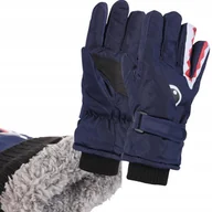 Rękawiczki dla dzieci - Rękawiczki Dziecięce Narciarskie Ortalionowe Zimowe Grube Ciepłe MORAJ 23CM - miniaturka - grafika 1