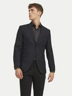 Marynarki męskie - Jack&Jones Marynarka Solaris 12141107 Czarny Slim Fit - miniaturka - grafika 1