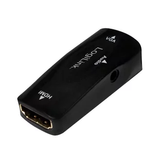 Logilink Konwerter HDMI CV0108 HDMI (F) na VGA (F), audio 3,5mm jack CV0108 - Adaptery i przejściówki - miniaturka - grafika 1