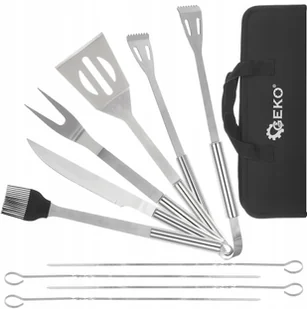 Zestaw sztućców do grilla 10el. 12 - Akcesoria do grilla - miniaturka - grafika 1