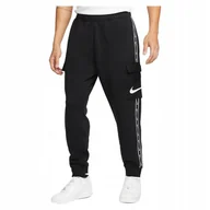 Dresy męskie - NIKE SPODNIE DRESOWE MĘSKIE BAWEŁNA BOJÓWKI DX2030 010 r. M - miniaturka - grafika 1