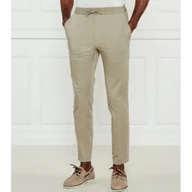 Spodnie męskie - Calvin Klein Spodnie chino Tapered fit stretch - miniaturka - grafika 1