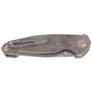 Nóż składany Viper Katla Green Canvas Micarta, Stonewashed M390 by Jesper Voxnæs (V5982CG) - Noże - miniaturka - grafika 7
