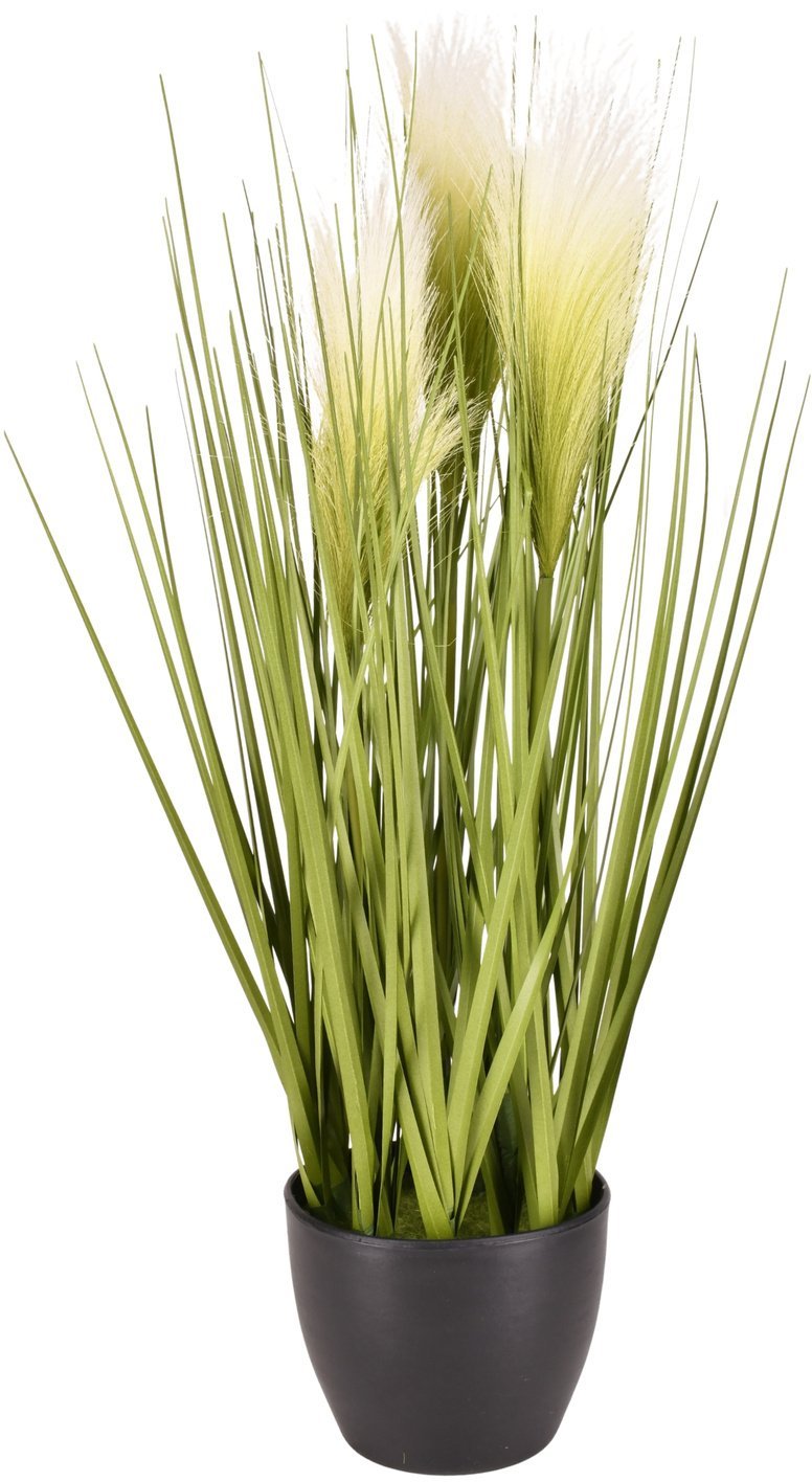 Direct Home and Garden Sztuczna roślina w doniczce z zielonymi pomponami 50cm