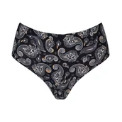 Majtki damskie - FIGI JULIMEX PAISLEY STRING MAXI (kolor multicolour, rozmiar M) - miniaturka - grafika 1