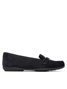 Geox Mokasyny D Annytah Moc A D84BMA 00032 C4007 Czarny - Mokasyny damskie - miniaturka - grafika 1