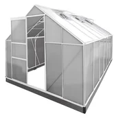 Szklarnie ogrodowe - SZKLARNIA OGRODOWA Z POLIWĘGLANU 2,5 X 4,3 X 2,05 M 10,75m2 TUNEL OGRODOWY - miniaturka - grafika 1