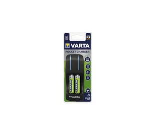 Varta POCKET ŁADOWARKA + 4 AKU AA 2600 mah va54 - Ładowarki i akumulatory - miniaturka - grafika 2