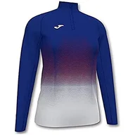 Bluzy damskie - Joma Elite VII Running bluza damska, królewska biel, M - miniaturka - grafika 1