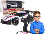 Zabawki zdalnie sterowane - Metalowe Autko Zdalnie Sterowane Drift 1:20 Zabawka Na Prezent Kontroler - miniaturka - grafika 1
