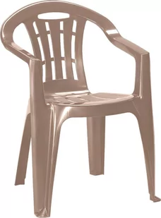 Curver Krzesło ogrodowe Mallorca, cappuccino, 56x58x79 cm - Fotele i krzesła ogrodowe - miniaturka - grafika 1