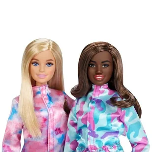 BARBIE ZESTAW ZIMOWY DWIE LALKI ZE SKUTEREM HGM75 - Lalki dla dziewczynek - miniaturka - grafika 1