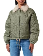Kurtki damskie - Lee Damska kurtka Trans Liner JKT, Olive Grove, XL - miniaturka - grafika 1