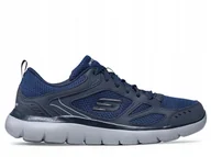 Buty sportowe męskie - Buty Męskie Skechers 52812NVY 43 - miniaturka - grafika 1
