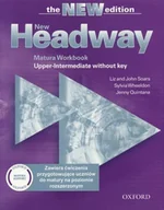 Książki do nauki języka angielskiego - Oxford University Press Headway NEW 3E Upper-Interm. WB without key OXFORD - miniaturka - grafika 1