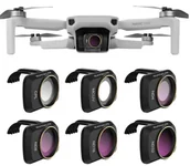 Akcesoria do drona - Zestaw 6 filtrów ND 4/8/16/32 CPL MCUV do DJI Mavic Mini / Mini 2 - Sunnylife - miniaturka - grafika 1