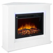 Kominki elektryczne - FERRETTI Kominek elektryczny narożny DANTE 2000 W - miniaturka - grafika 1