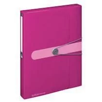 Herlitz Teczka A4 rózowa 11216397 - Teczki i skoroszyty - miniaturka - grafika 1