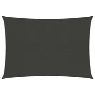 Parasole ogrodowe - VidaXL Żagiel przeciwsłoneczny, 160 g/m, antracytowy, 4x5 m, HDPE 311078 VidaXL - miniaturka - grafika 1