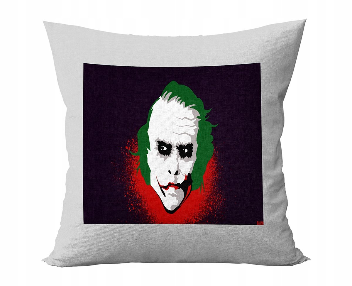 PODUSZKA PERSONALIZOWANA JOKER FILMY POMYSŁ NA PREZENT SUPER GRAFIKI