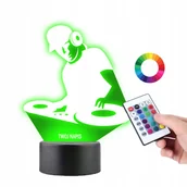 Lampy pozostałe - Lampka na Biurko Statuetka Led Konsola DJ Muzyka - miniaturka - grafika 1