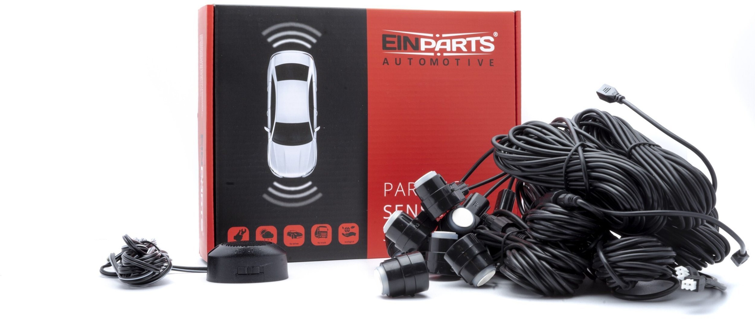 Einparts Automotive EINPARTS CZUJNIKI PARKOWANIA EPP BUZZER 8S DO AUDI VW MERCEDES GŁOŚNO