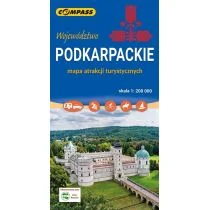 Mapa Podkarpackie 101 atrakcji turystycznych - Atlasy i mapy - miniaturka - grafika 1