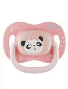 Canpol babies Smoczek silikonowy symetryczny Exotic 0-6m Panda - Smoczki uspokajające - miniaturka - grafika 1