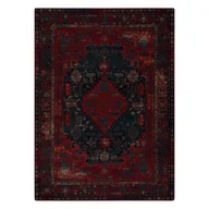 Dywany - Dywan wełniany OMEGA HARUN navy czerwony 170x235 cm - miniaturka - grafika 1