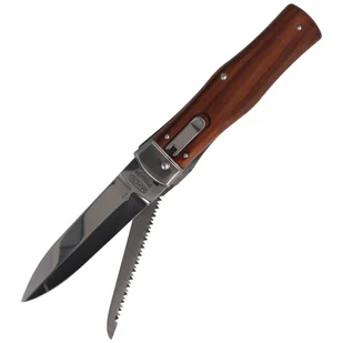Nóż sprężynowy Mikov Predator 241-ND-2/KP Wood - Noże - miniaturka - grafika 1